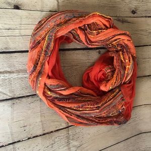 Infinity Scarf coral